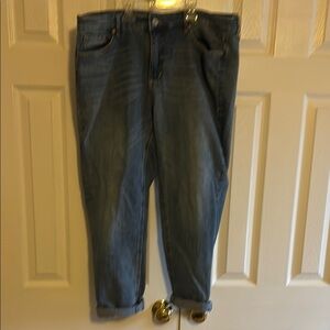 Vintage American Blues Weekend Crop Jeans